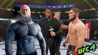 Khabib Nurmagomedov vs. Old Black TATTOO | EL TATTOO (EA sports UFC 4)