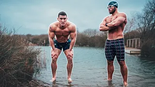 Bodybuilder tries ICE SWIMMING | ft. Ross Edgley