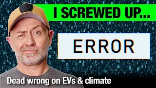 I screwed up about EVs - big time | Auto Expert John Cadogan
