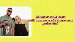 Amna feat. Dorian Popa - Cealalta ea ( Versuri/Lyrics)