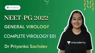 NEET PG | General Virology | Complete Virology E01 E04 | Dr Priyanka Sachdev