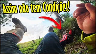 MAIS UMA TRILHA QUE NÃO CONSIGO TERMINAR! MINHA MOTO NÃO TA ME AJUDANDO 😅😅 TORNADO 293 BRUTA!