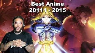 Best ACTION ANIME of Each Year [2011-2015]