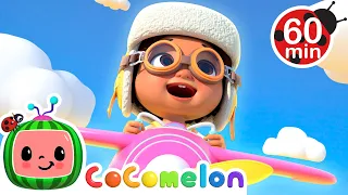 Fly High! Airplane Song 🛩️| CoComelon Kids Songs & Nursery Rhymes