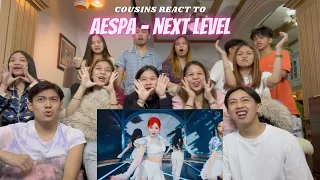 COUSINS REACT TO aespa 에스파 'Next Level' MV