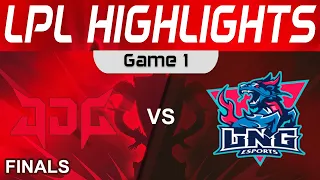 JDG vs LNG Highlights Game 1 LPL Summer Finals 2023 JD Gaming vs LNG Esports by Onivia