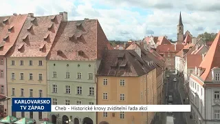 Cheb: Historické krovy zviditelní řada akcí (TV Západ)