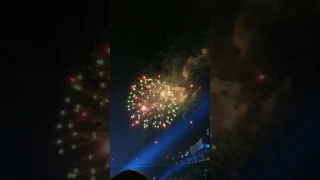 Fireworks at Metallica