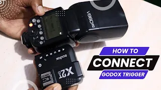 How To Connect Godox V860ii Flash with Godox X2T MultiFlash Trigger ll New ll Mms Professional.