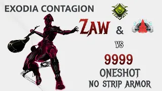 Exodia Contagion (after nerf) vs 9999 | Neg Damage | Disruption SP | No Armor Strip | Warframe