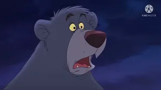 Baloo and Simba save Mowgli