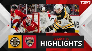 HIGHLIGHTS: Game 6 -- Boston Bruins vs. Florida Panthers