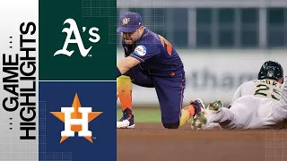 A's vs. Astros Game Highlights (9/11/23) | MLB Highlights