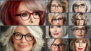 60 +middle age Professional Women's Pixie Bob Hair Cuts Grey Hair Color ideas 2024