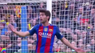 الدوري الاسباني 2016 2017  برشلونة × ريال مدريد    المباراة كاملة   رؤوف خليف   HD