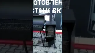Печь под казан в Калининграде с грилем и коптильней на заказ