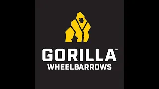 Gorilla 6 Cu Ft Steel Wheelbarrow