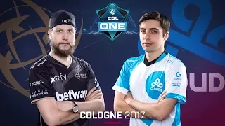 CS:GO - NiP vs. Cloud9 [Train] Map 1 - Quarterfinal - ESL One Cologne 2017