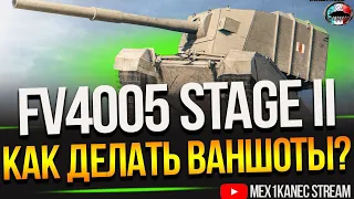 СТРИМЕР ОДНОГО ТАНКА 100% ОТМЕТКИ ✮ ФОТОГРАФ FV 4005 Дубль 15 (96%)