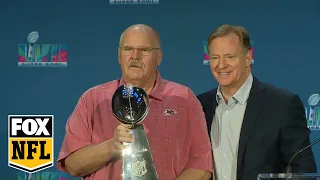 Chiefs' Andy Reid says he's retiring no time soon & why he opted for Super Bowl winning field goal