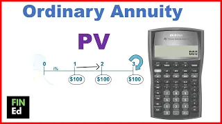 Present value of Ordinary Annuity on a BA II Plus | FIN-ED