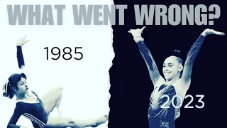 A TALE OF TWO CODES • How Gymnastics Has Changed