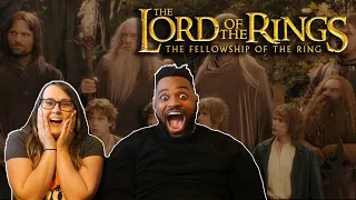 Boyfriend reacts to LORD OF THE RINGS: THE FELLOWSHIP OF THE RING for the FIRST time