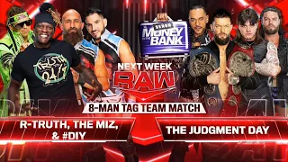 R-Truth, The Miz & #DIY vs The Judgment Day - 8-Man Tag Team Match (1/2) | WWE RAW 02/19/24