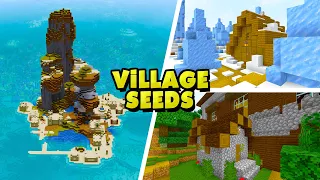 TOP 20 BEST NEW VILLAGE SEEDS For Minecraft 1.19! (Minecraft Java Edition Seeds)