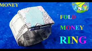 Guide to fold a ring with money|Money Origami