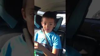 My 7-yr old son hearing Frank Zappa for the first time.