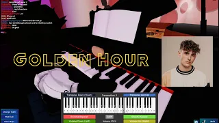 golden hour (JVKE) | roblox got talent