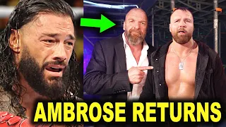 BREAKING: Dean Ambrose Returns To WWE After Quitting AEW...Roman Reigns Devastated By This News