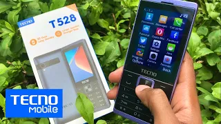 Unboxing TECNO T528 | WhatsApp, Twitter, Facebook & 50 Days Battery Life