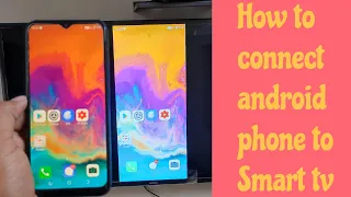 Cast android mobile to tv | How to connect tecno phone to tv | Tecno screen mirroring to smart tv