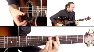 Fingerstyle Guitar Lesson - Giddy Up Uh Lick - Gareth Pearson