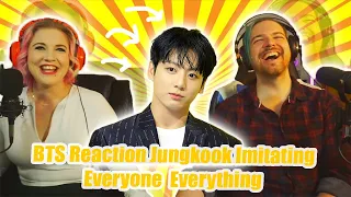 BTS Jungkook imitating everyone & everything REACTION