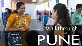 Walkthrough | The Saree Trails Ed-10 @ Pune | Flat 10% Off | Prashanti