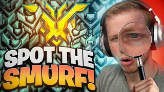 Can You Guess the SECRET SMURF in a GOLD LOBBY?! (HARD EDITION)