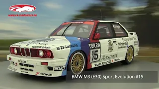 ck-modelcars-video: BMW M3 (E30) Sport Evolution #15 DTM Champion 1989 R  Ravaglia OttOmobile