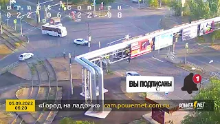 ДТП (авария г. Волжский) ул. Карбышева - ул. Академика Королева 05-09-2022 06-20