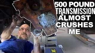 Dump Truck Repair: Clutch, Transmission, and Near Disaster. (part 1/2)