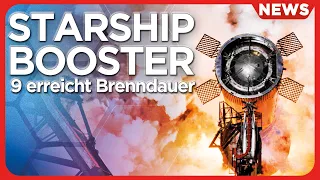 NEWS: SpaceX Starship Booster 9 Test, indischer Mondrover, NASA Crew 7 Rekordstart, ISS Probleme