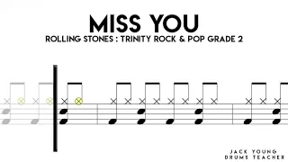 Miss You   Trinity Rock & Pop Drums Grade 2