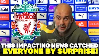 NO ONE EXPECTED TO HEAR GUARDIOLA SAY SOMETHING LIKE THIS ABOUT LIVERPOOL BEFORE THE GAME!