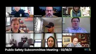 Public Safety Subcommittee Meeting - February 18, 2021