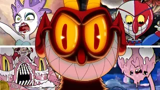 Cuphead's SCARIEST Bosses & here's why... (Creepy Cuphead moments)