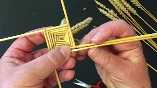 Straw Work Techniques: Increasing and Decreasing Spiral Plait