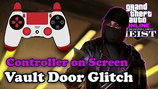 Casino Heist Vault Door Glitch but you can see the buttons! [Controller]