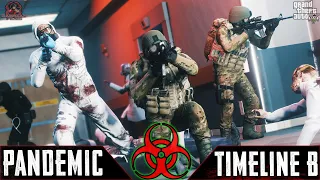 Timeline B | PANDEMIC | Part 26 | Zombie Movie Machinima | GTA 5